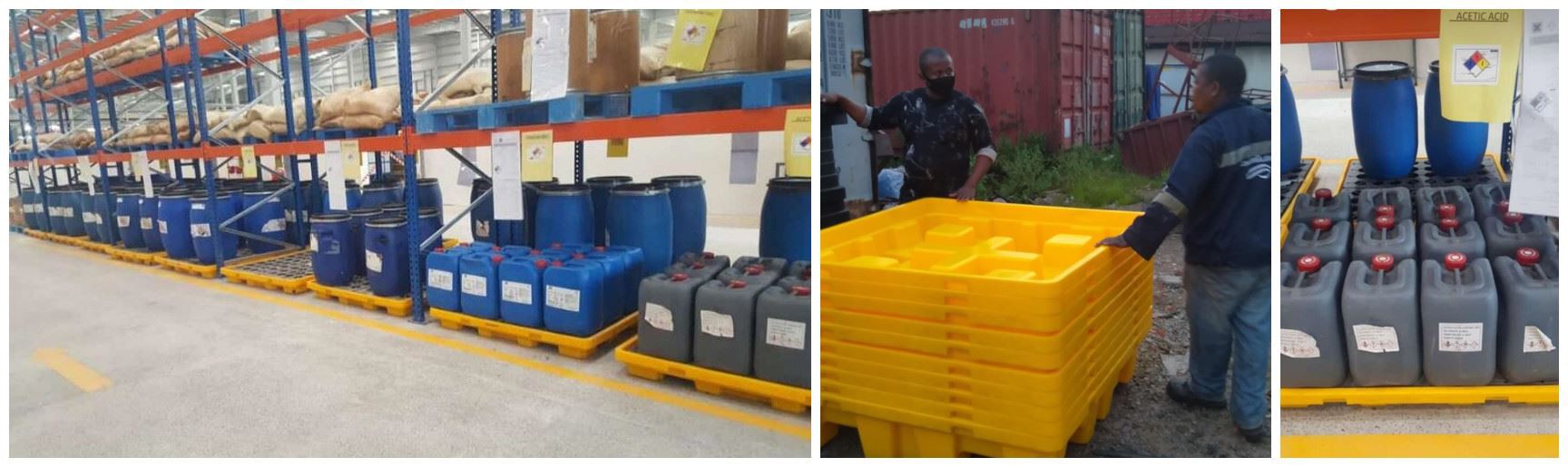 HDPE oil spill pallet