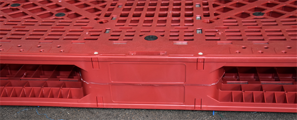 Stackable Open Deck Plastic Pallet supplier
