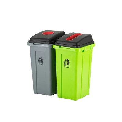 Plastmasas pudeļu papīra atdalīšana Ķīna atkritumu tvertne